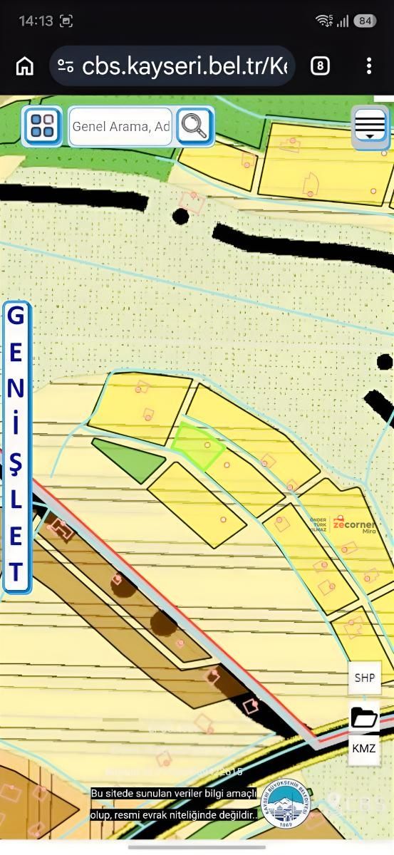 SARIMSAKLI'DA BARAJA YAKIN 1060 m² İMARLI SATILIK VİLLA ARSASI - Resim 3
