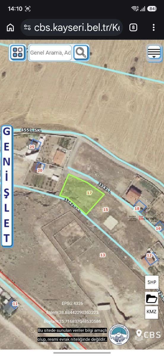 SARIMSAKLI'DA BARAJA YAKIN 1060 m² İMARLI SATILIK VİLLA ARSASI - Resim 10